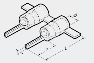 聚碳酸酯绝缘紧固件
POLYCARBONATISOLIERTES
VERBINDUNGSMATERIAL AUF BAND